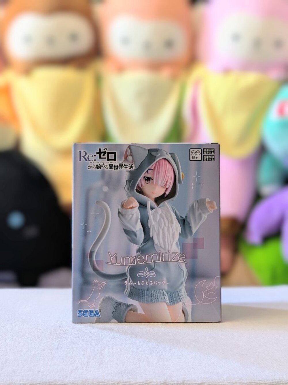 SEGA Yumemirize Re:Zero Starting Life in Another World Ram Figure (Mofumofu Pack